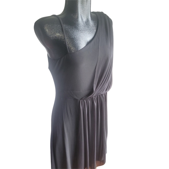 San Fransico Black One-Shoulder Dress L - Picture 2 of 5